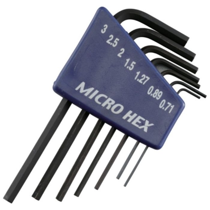 ストロングツール　7pcs　マイクロヘックスレンチ　mmサイズ