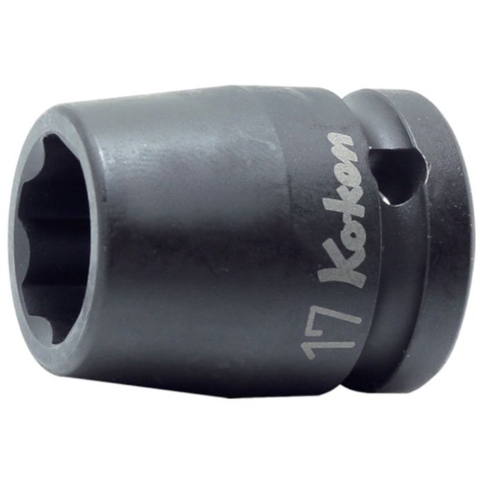 Ko-ken　インパクトサーフェイスソケット　差込角12.7mm　対辺17mm