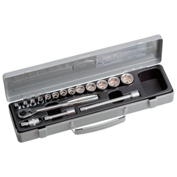 TONE　ソケットレンチセット　17pcs　6角