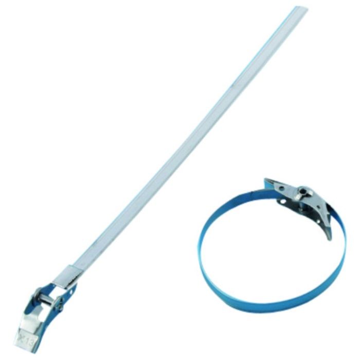緑十字　ステンレスベルト(締付金具付)　SB-300　10mm幅×300mm　2本組