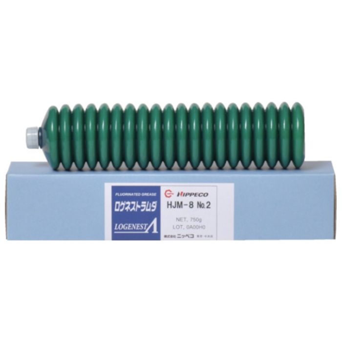NIPPECO　耐熱フッ素グリース　ロゲネストラムダHJM-8　No.2　750g(1本)