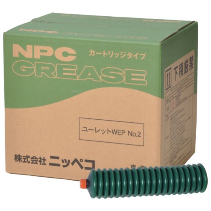 NIPPECO　耐熱・耐荷重ウレアグリース　ユーレットWEP　No.2(20本入)