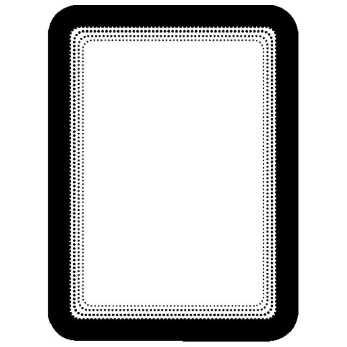 tarifold　【売切廃番】　ディスプレイポケット　粘着タイプ　A6サイズ　2枚入り　ブラック