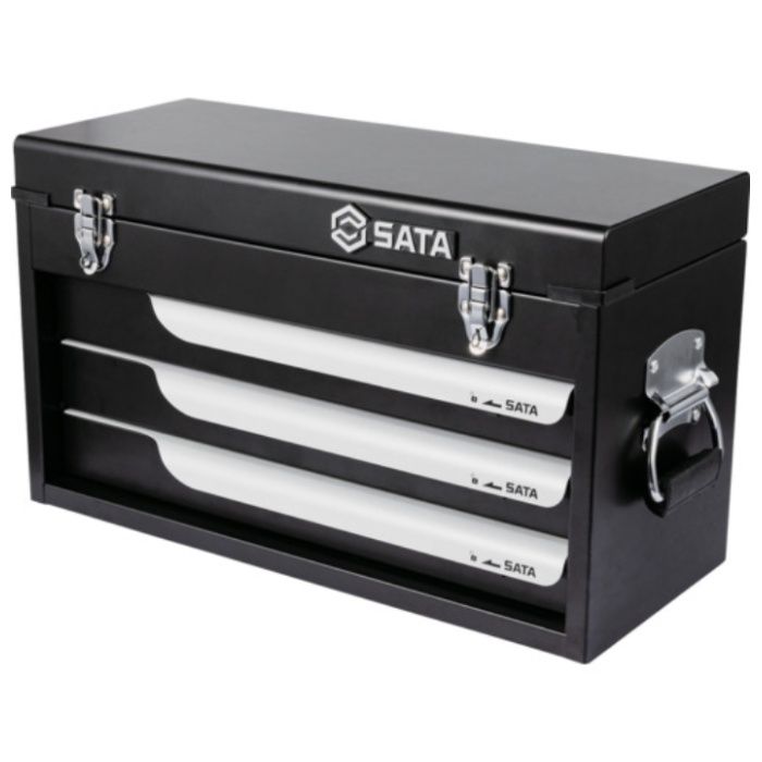 SATA　スチールツールチェスト　520×305×220mm(黒)