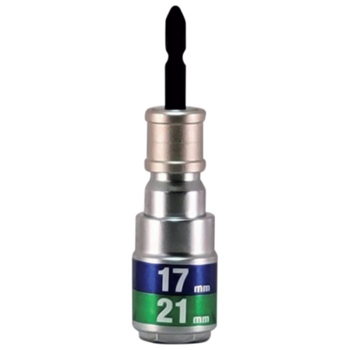 MUSTTOOL　軸交換式落下防止ダブルソケット6角　差込6.35x対辺17/21mm×全長110mm　RBS1721O-6K