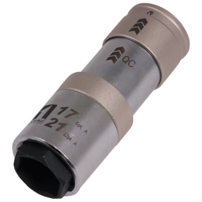 MUSTTOOL　QCソケット　ダブル　17/21mm　6/12角　IM-4W1721I-612K