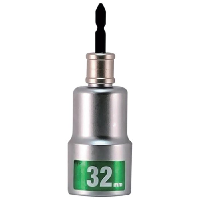 MUSTTOOL　軸交換式落下防止ソケット6角　差込6.35x対辺32mm×全長130mm　RBS32-6K
