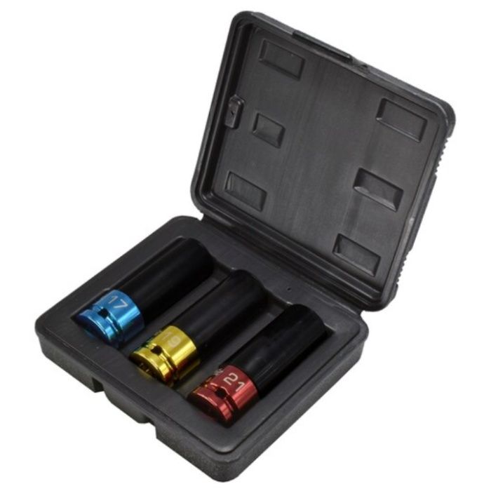 アストロプロダクツ　Q-Fit　1/2DR　ホイール用インパクトソケットセット(3個組)