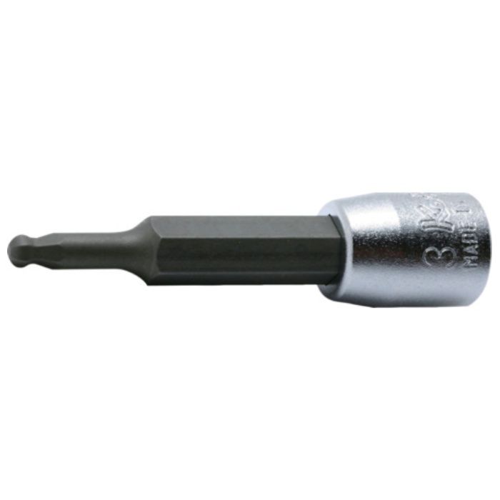 Ko-ken　6.35mm差込　ヘックスビットソケット(BP)全長50mm　4mm