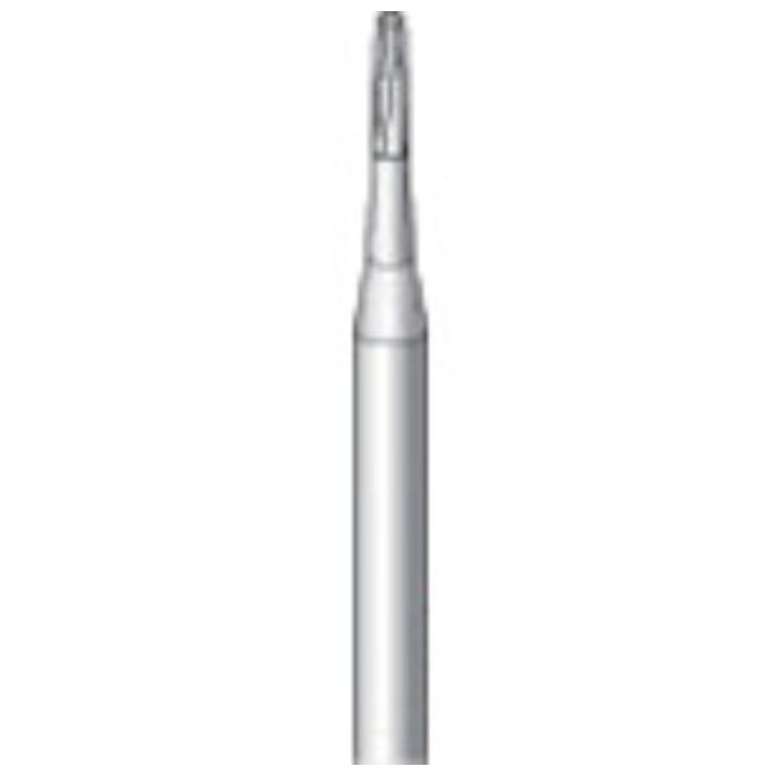 ナカニシ　超硬カッター　テーパー型　シングルカット　φ1.2×4.5×軸φ2.34