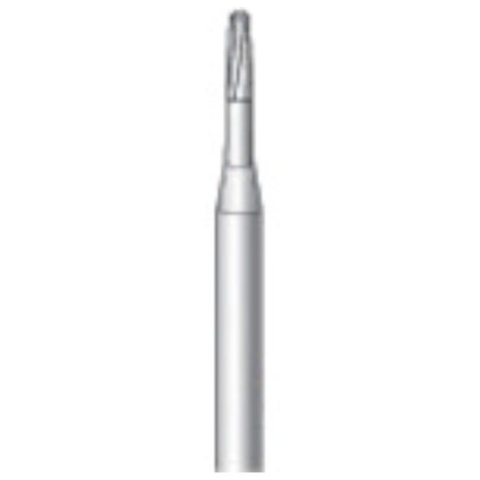 ナカニシ　超硬カッター　テーパー型　シングルカット　φ1.4×4.5×軸φ2.34