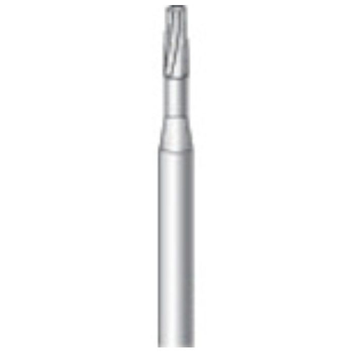 ナカニシ　超硬カッター　テーパー型　シングルカット　φ1.8×5×軸φ2.34