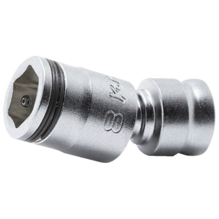 Ko-ken　Z-EAL　1/4”(6.35mm)SQ.　ナットグリップユニバーサルソケット　13mm