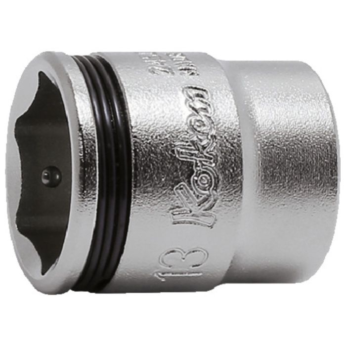 Ko-ken　6.35mm差込　ナットグリップソケット　13mm