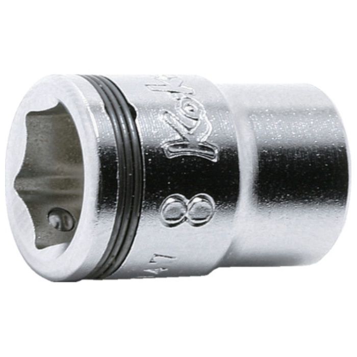 Ko-ken　6.35mm差込　ナットグリップソケット　6mm