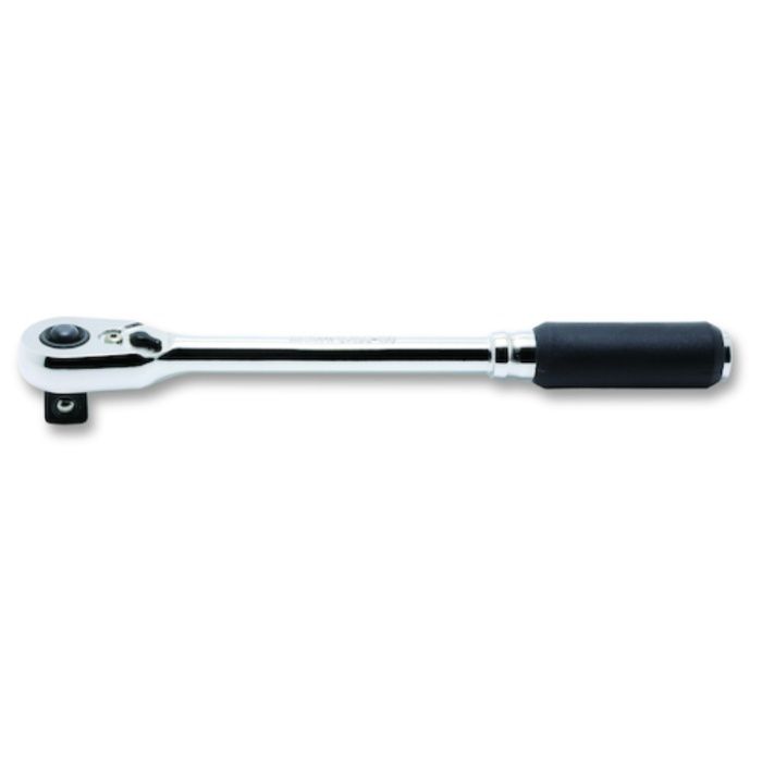 Ko-ken　Z-EAL　3/8”(9.5mm)SQ.　プッシュボタン式ラチェットハンドル(スリム)　全長160mm