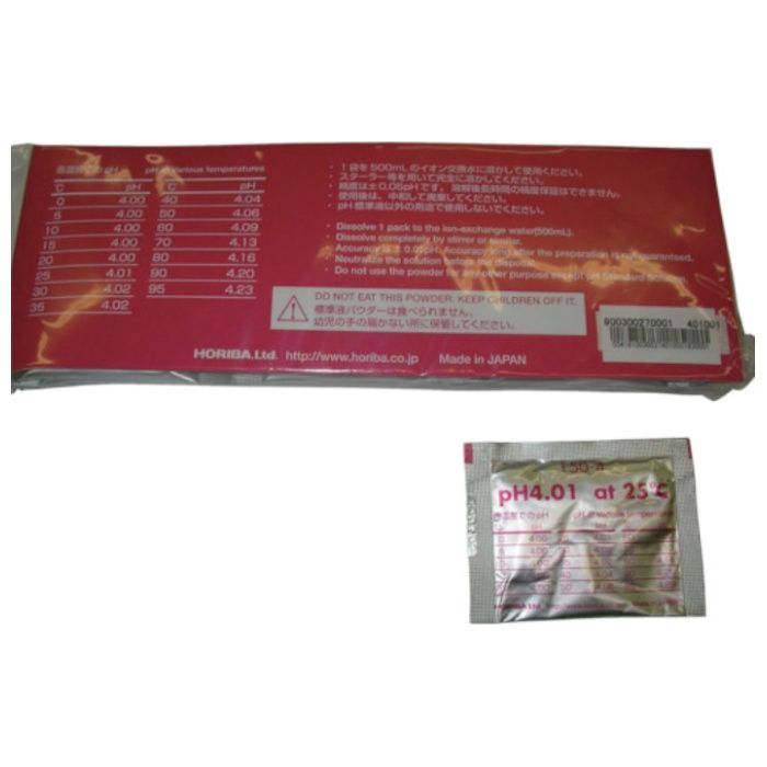 堀場　pH標準液用粉末　150-4　(10袋入)