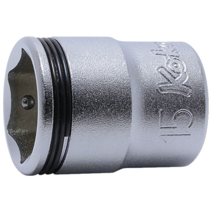 Ko-ken　9.5mm差込　ナットグリップソケット　15mm