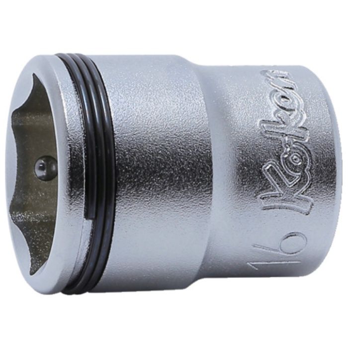 Ko-ken　9.5mm差込　ナットグリップソケット　16mm