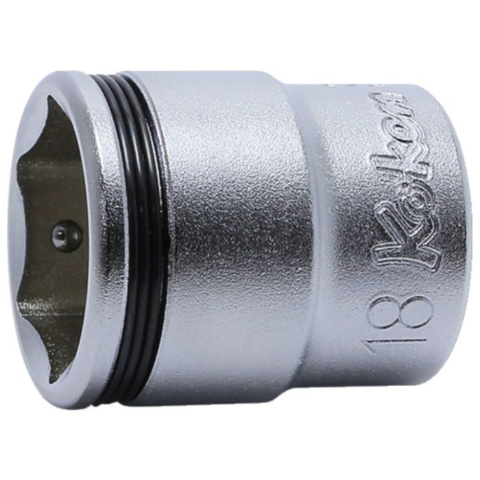 Ko-ken　9.5mm差込　ナットグリップソケット　18mm