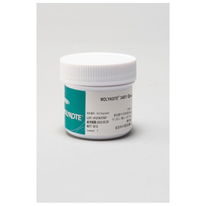 モリコート　耐熱・耐寒・耐薬品性　3451グリース　50g
