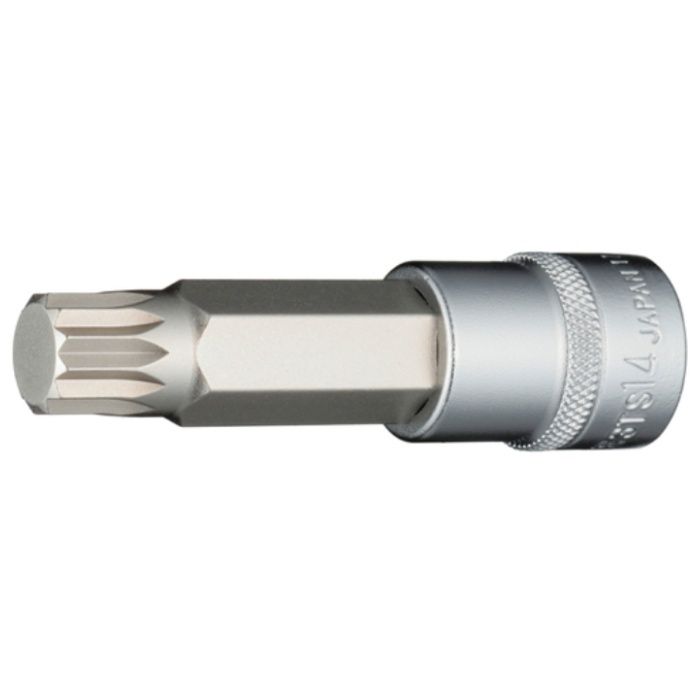 TONE　三重四角ビットソケット(自動車整備用)　対辺寸法13.2mm