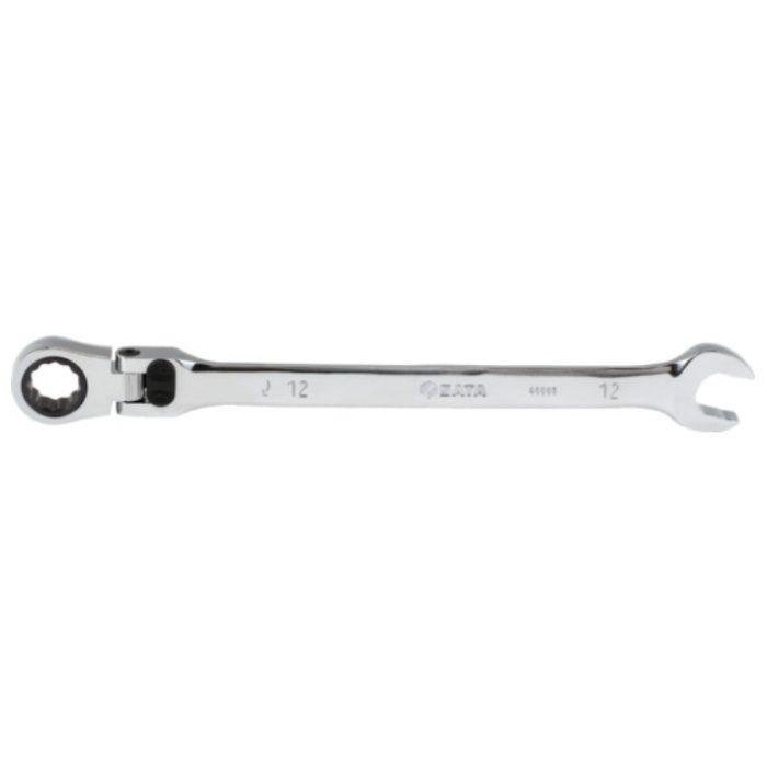 SATA　ロング首振りロッキングコンビネーションラチェットレンチ　14mm