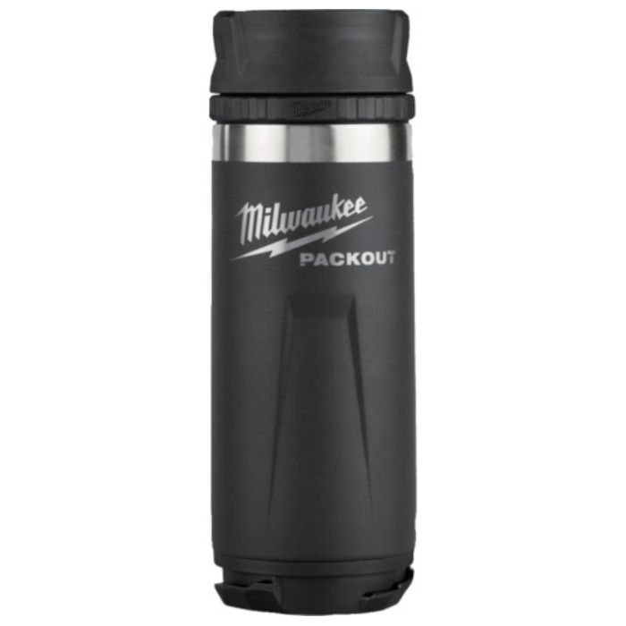 milwaukee　PACKOUT　真空マグフタ付きボトル　ブラック(S・530mL)