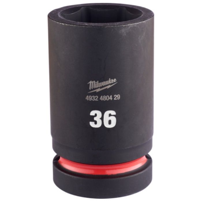 milwaukee　SHOCKWAVE　IMPACT　DUTY　ディープインパクトソケット　1インチ(25.4mm)角　　36mm
