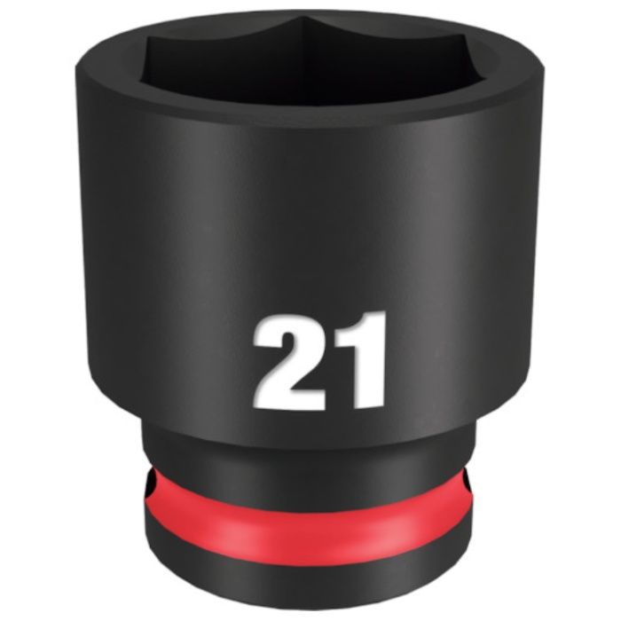 milwaukee　SHOCKWAVE　IMPACT　DUTY　インパクトソケット　3/8インチ(9.5mm)角　21mm