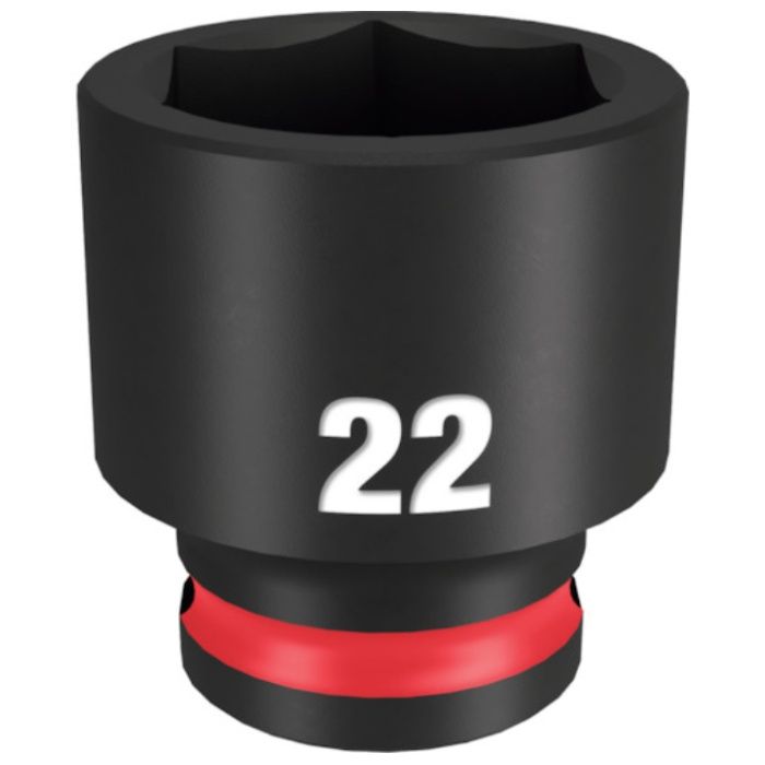 milwaukee　SHOCKWAVE　IMPACT　DUTY　インパクトソケット　3/8インチ(9.5mm)角　22mm