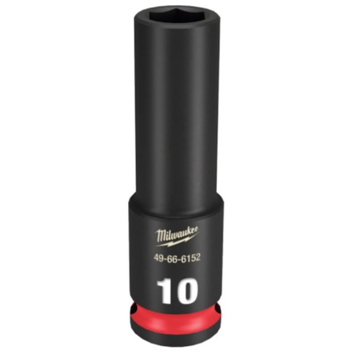 milwaukee　SHOCKWAVE　IMPACT　DUTY　ディープインパクトソケット　3/8インチ(9.5mm)角　10mm