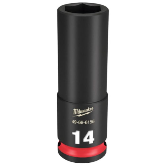 milwaukee　SHOCKWAVE　IMPACT　DUTY　ディープインパクトソケット　3/8インチ(9.5mm)角　14mm