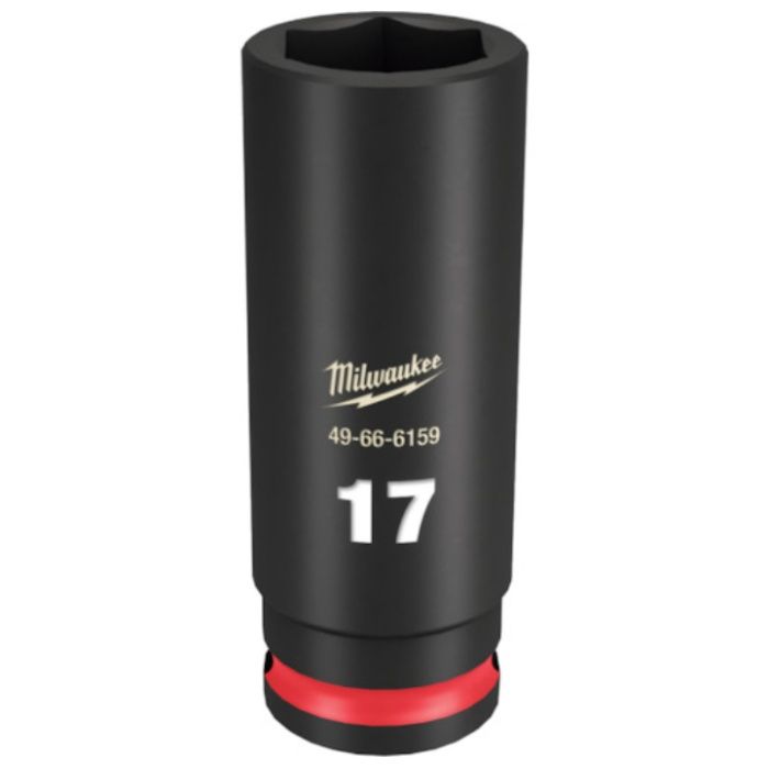 milwaukee　SHOCKWAVE　IMPACT　DUTY　ディープインパクトソケット　3/8インチ(9.5mm)角　17mm