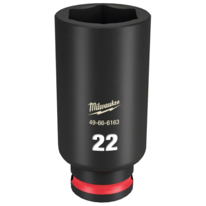 milwaukee　SHOCKWAVE　IMPACT　DUTY　ディープインパクトソケット　3/8インチ(9.5mm)角　22mm