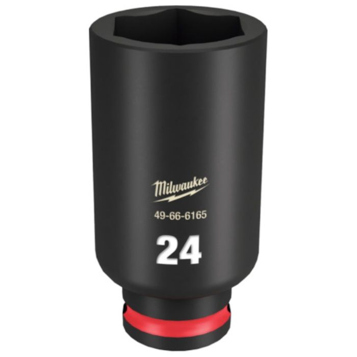 milwaukee　SHOCKWAVE　IMPACT　DUTY　ディープインパクトソケット　3/8インチ(9.5mm)角　24mm