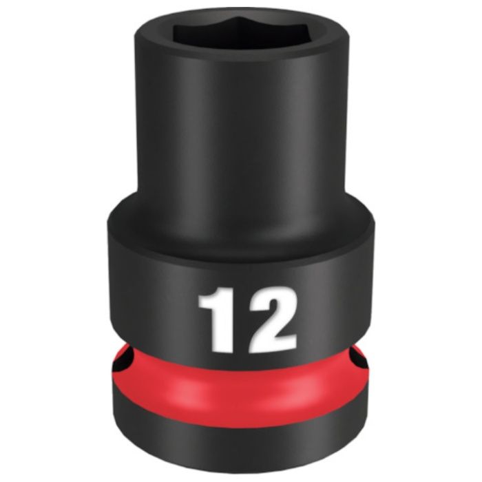 milwaukee　SHOCKWAVE　IMPACT　DUTY　インパクトソケット　1/2インチ(12.7mm)角　12mm