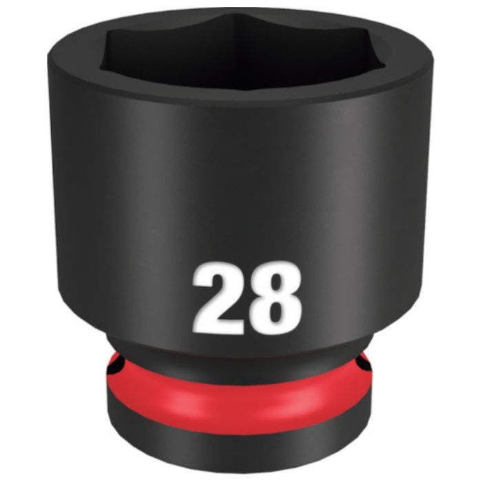 milwaukee　SHOCKWAVE　IMPACT　DUTY　インパクトソケット　1/2インチ(12.7mm)角　28mm