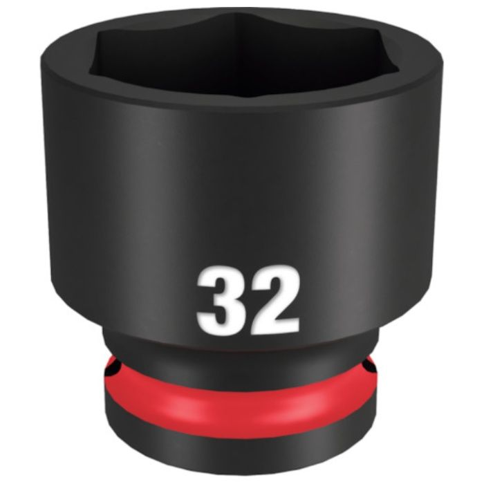 milwaukee　SHOCKWAVE　IMPACT　DUTY　インパクトソケット　1/2インチ(12.7mm)角　32mm