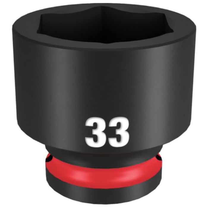 milwaukee　SHOCKWAVE　IMPACT　DUTY　インパクトソケット　1/2インチ(12.7mm)角　33mm