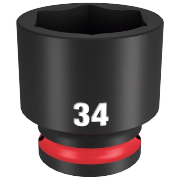 milwaukee　SHOCKWAVE　IMPACT　DUTY　インパクトソケット　1/2インチ(12.7mm)角　34mm
