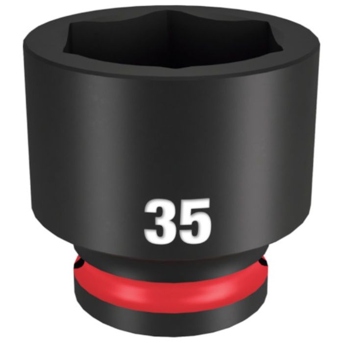 milwaukee　SHOCKWAVE　IMPACT　DUTY　インパクトソケット　1/2インチ(12.7mm)角　35mm