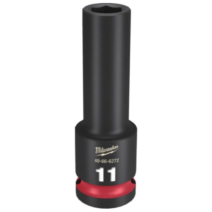 milwaukee　SHOCKWAVE　IMPACT　DUTY　ディープインパクトソケット　1/2インチ(12.7mm)角　11mm