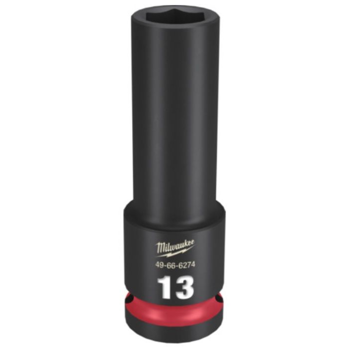 milwaukee　SHOCKWAVE　IMPACT　DUTY　ディープインパクトソケット　1/2インチ(12.7mm)角　13mm