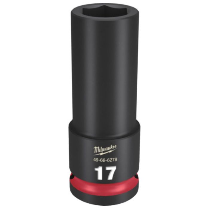 milwaukee　SHOCKWAVE　IMPACT　DUTY　ディープインパクトソケット　1/2インチ(12.7mm)角　17mm
