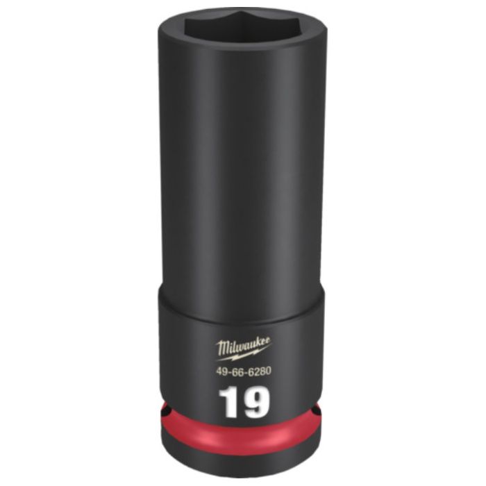 milwaukee　SHOCKWAVE　IMPACT　DUTY　ディープインパクトソケット　1/2インチ(12.7mm)角　19mm