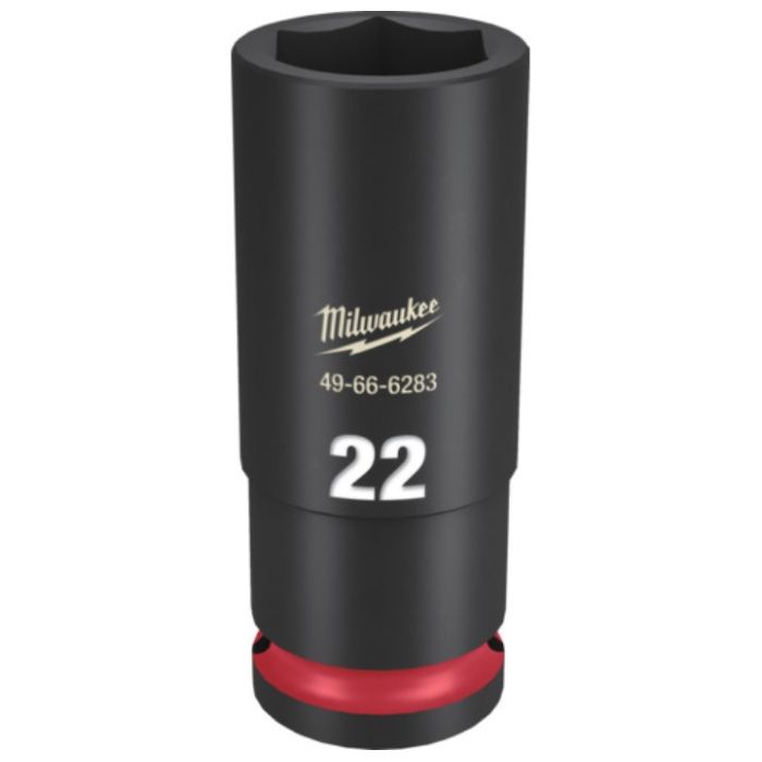 milwaukee　SHOCKWAVE　IMPACT　DUTY　ディープインパクトソケット　1/2インチ(12.7mm)角　22mm