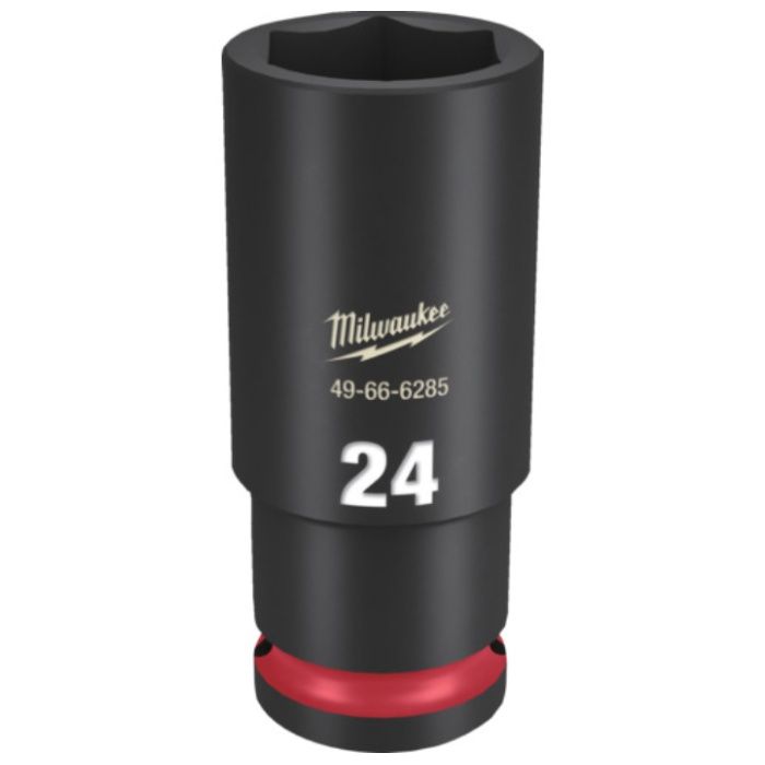 milwaukee　SHOCKWAVE　IMPACT　DUTY　ディープインパクトソケット　1/2インチ(12.7mm)角　24mm