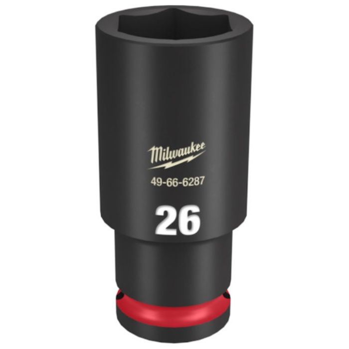 milwaukee　SHOCKWAVE　IMPACT　DUTY　ディープインパクトソケット　1/2インチ(12.7mm)角　26mm