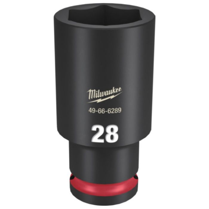 milwaukee　SHOCKWAVE　IMPACT　DUTY　ディープインパクトソケット　1/2インチ(12.7mm)角　28mm